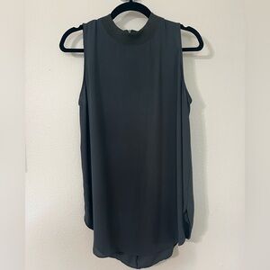 LOFT Dark Green Sleeveless Tank Top